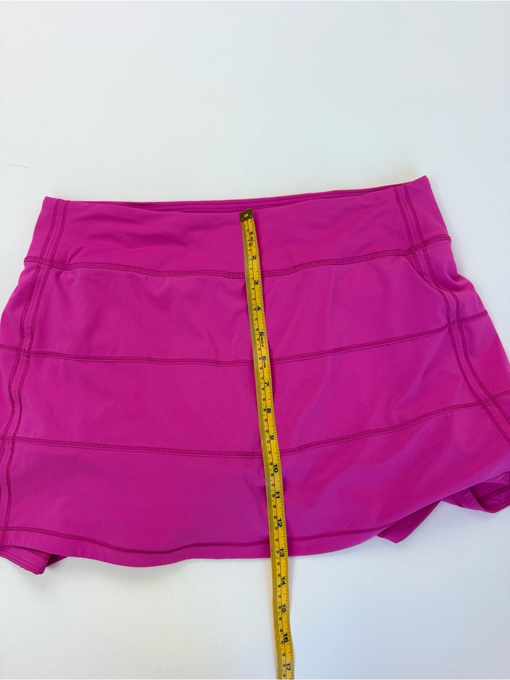 Lululemon Pace Rival Mid Rise Skirt Ripened Raspberry sz 8 - Picture 7 of 8